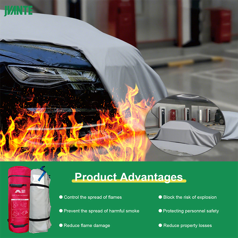 Suitable For A Variety Of Fire Occasions Car Fire Blankets 59*34*26m Freight Link Prices Do Not Include Shipping
